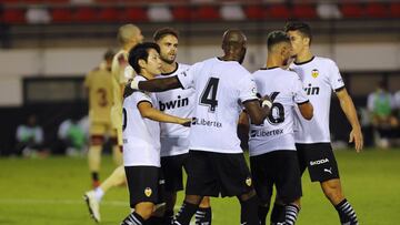 05/09/20 PARTIDO AMISTOSO PRETEMPORADA
 CORONAVIRUS COVID19
 VALENCIA CF - FC CARTAGENA 
 LEE KANG IN ALEGRIA GOL