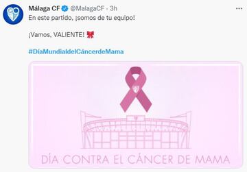 El mundo del deporte se tiñe de rosa en el #DiaMundialdelCancerdeMama