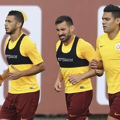 Falcao se probaría pese a su dolor en el tendón de Aquiles