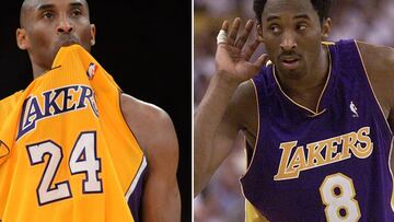 Por esto retiran los Lakers los dos n¨²meros de Kobe Bryant