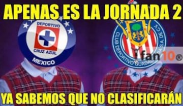 Tras el 1-1 en la cancha del estadio Azul, las imágenes más divertidas por parte de los aficionados no se hicieron esperar. ¡A reír un rato!