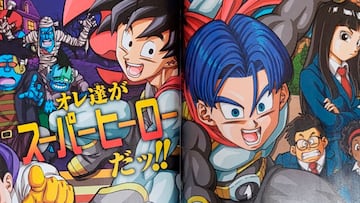 This is how Black Frieza looks like in color; new images of Goten and Trunks as superheroes