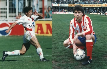 El centrocampista madrileño jugó con el Atleti cinco temporadas entre 1988 y 1993. Defendió los colores del Rayo la temporada 1993-94.