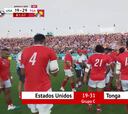 Tonga se despide del Mundial con una sonrisa