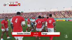 Tonga se despide del Mundial con una sonrisa