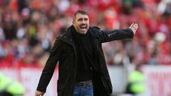 Soccer Football - Brasileiro Championship - Internacional v Cuiaba - Estadio Beira-Rio, Porto Alegre, Brazil - July 29, 2023 Internacional coach Eduardo Coudet REUTERS/Diego Vara