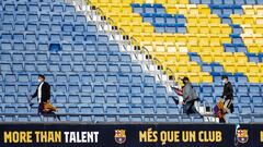 Grada del Camp Nou.