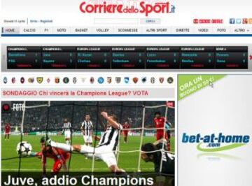 Portadas de la prensa extranjera