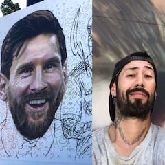David Beckham participa en sorprendente mural en homenaje a la llegada de Messi a Inter Miami