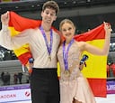 Sofía Val y Asaf Kazimov dan al hielo español un oro histórico