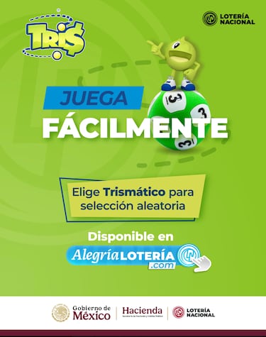 Resultados Lotería Tris Extra hoy: ganadores y números premiados | 2 de junio del 2025