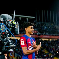 Lamine, en la pasarela de París