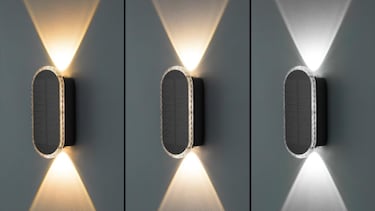 Ilumina tu terraza o jardín con este aplique solar para el exterior, impermeable y con una autonomía de hasta 12 horas