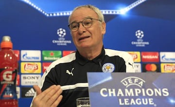 Leicester manager Claudio Ranieri