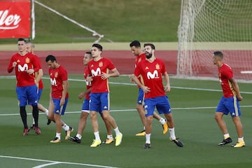 02/10/17 ENTRENAMIENTO SELECCION ESPAÑOLA ABSOLUTA 
PIQUE