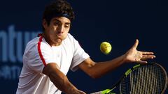 Garín debuta con sólido triunfo en el Challenger de Santiago