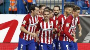 Griezmann, clave en la primera vuelta. El francés marcó los dos goles que el Atlético le hizo al Getafe.