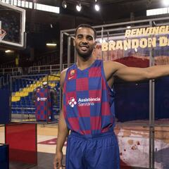 Brandon Davies: "Jasikevicius me animó a venir al Barça"