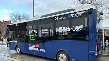 ¿Adiós a los conductores? Así es el autobús que circula solo por Leganés