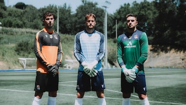 Vuelve la leyenda: los porteros y porteras de la Real lucirán en cada partido las equipaciones de Arconada