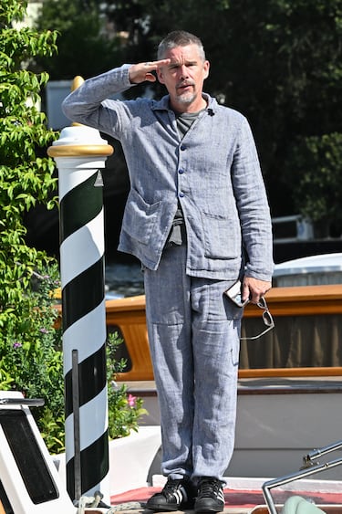 Ethan Hawke en el 81.° Festival Internacional de Cine de Venecia.