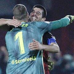 Antonio se carga al Celta en el 114'