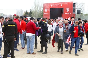 El ambiente previo de la final de Copa en las Fan Zones