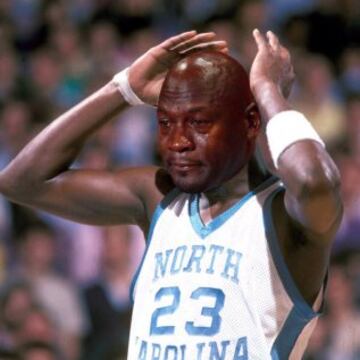 El meme de Jordan llorando vuelve con fuerza tras la derrota de North Carolina