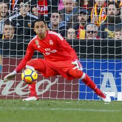 Keylor Navas no descarta alcanzar al Barcelona en Liga