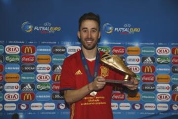 Mario Rivillos, bota de oro del torneo.