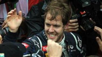 Vettel logra su tercer Mundial