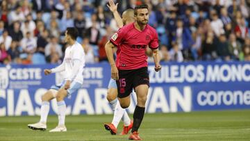 14/04/19 PARTIDO SEGUNDA DIVISION
REAL ZARAGOZA - ALCORCON
gol 0-1 juan MUÃ?OZ ALEGRIA