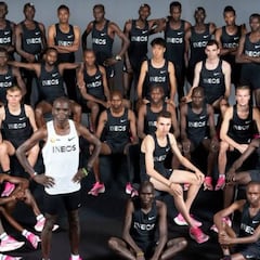 El 'ejército' de liebres de Kipchoge para el gran reto