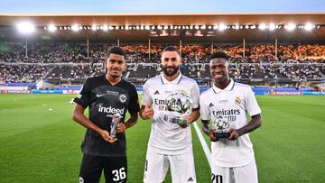 Benzema y Vinicius, premiados por su espectacular Champions 2021-22