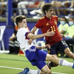 Bryan Gil y Fer Niño, se ejercitan con normalidad con el grupo