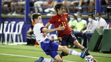 03/09/21 PARTIDO CLASIFICACION EUROCOPA 2023 SUB21 FASAE DE PREVIA 
 SELECCION ESPA&Ntilde;OLA ESPA&Ntilde;A - RUSIA 
 DANILA PROKHIN  BRYAN GIL