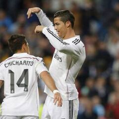 Los 10 cracks que fueron compañeros de 'Chicharito' en Europa