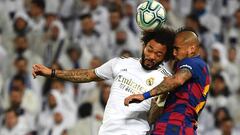 Vidal no pudo evitar la caída de Barcelona ante Real Madrid