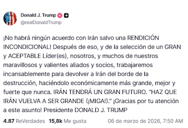 Trump asegura que Cuba será la siguiente en “caer bastante pronto”