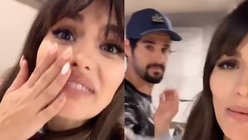 Así vivieron Isco y Sara Sálamo el estreno de 'Brigada Costa del Sol'.