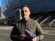 Txema Díaz, aficionado de la Real Sociedad que casi no va a Sevilla por 'culpa' se Clemente.