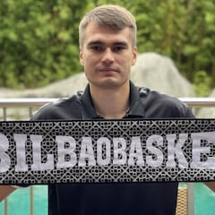 Masiulis espera conocer sus límites como jugador en Bilbao