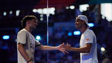 Stuoaczuk y Lebrón sufrieron en su partido.
