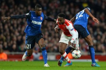 Geoffrey Kondogbia y Echiejile Elderson.