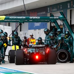 Tres semanas de evoluciones para salvar el peor Aston Martin