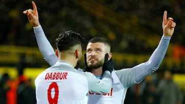 Borussia Dortmund cae frente al Salzburgo con doblete de Berisha