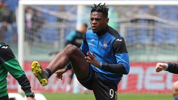 Duv&aacute;n Zapata, delantero de Atalanta