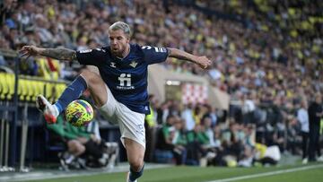 Aitor Ruibal, ante el Villarreal.