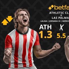 Athletic Club de Bilbao vs. UD Las Palmas: horario, dónde ver, pronósticos y clasificación