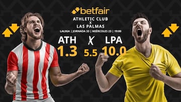 Athletic Club de Bilbao vs. UD Las Palmas: horario, dónde ver, pronósticos y clasificación
